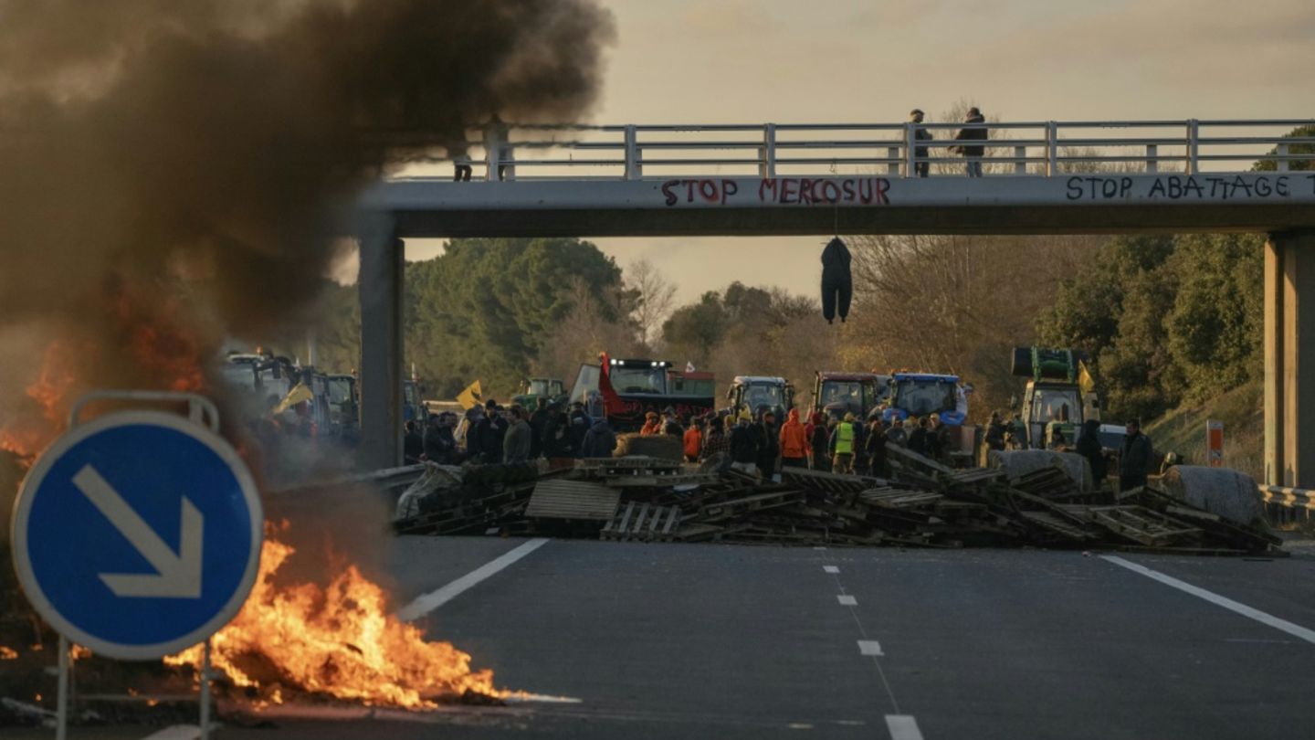 Protest in Frankreich gegen das Mercosur-Abkommen