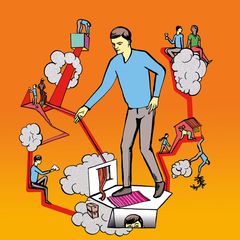 Beheimatung: So nennt Mitzscherlich den Prozess, an neuer Stelle Fuß zu fassen. Freundschaften schließen gehört dazu, aber auch Schleichwege lernen                            