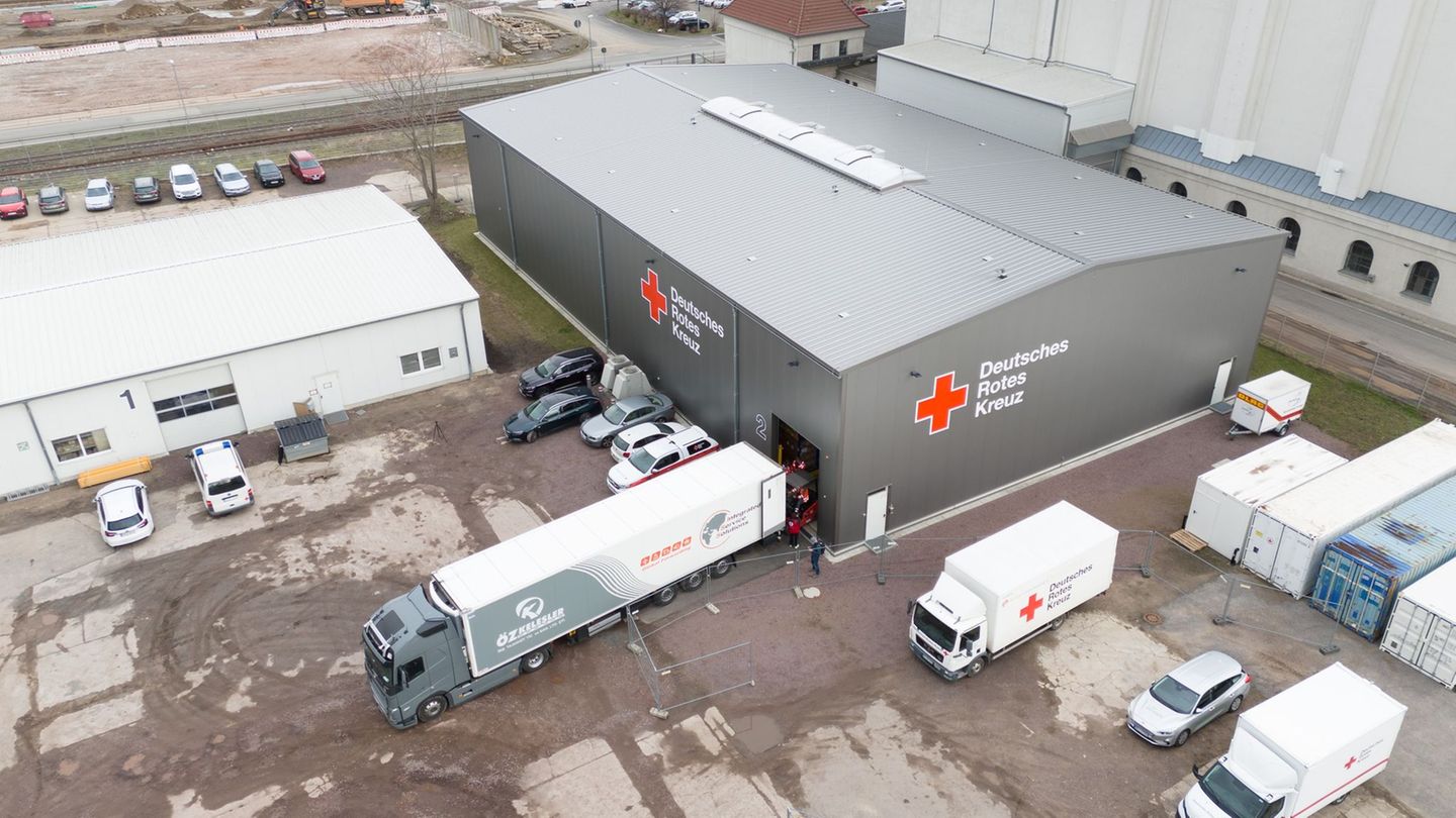 Das Deutsche Rote Kreuz schickt erneut Hilfsgüter für notleidende Menschen in den Gazastreifen (Archivbild). Foto: Sebastian Kah