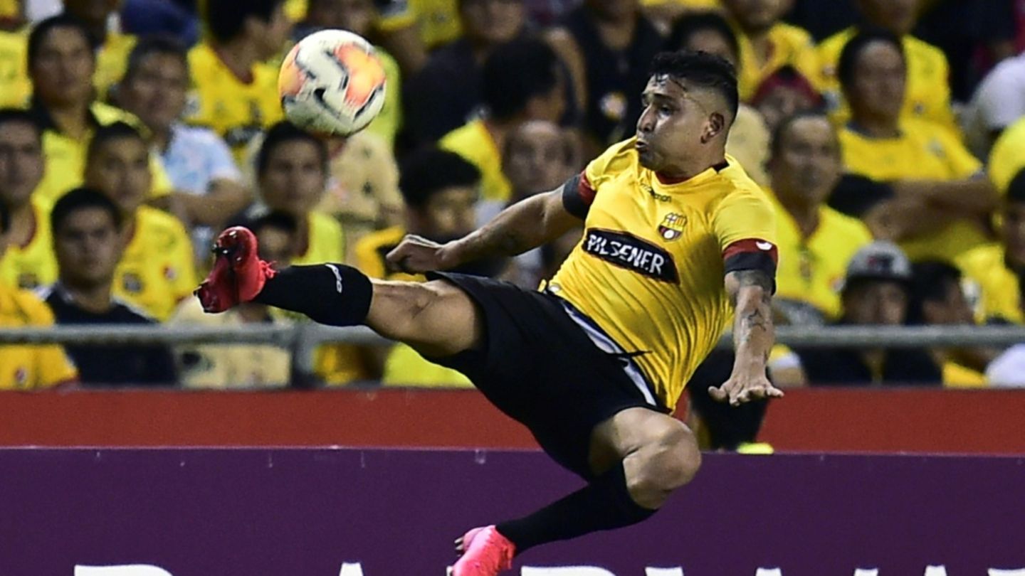 Der ecuadorianische Fußballprofi Mario Pineida