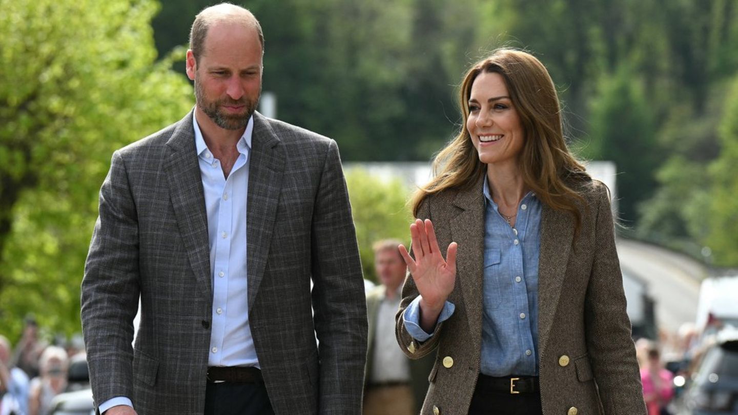 William und Kate wünschen "allen ein frohes Weihnachtsfest".