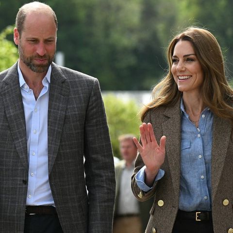 William und Kate wünschen "allen ein frohes Weihnachtsfest".