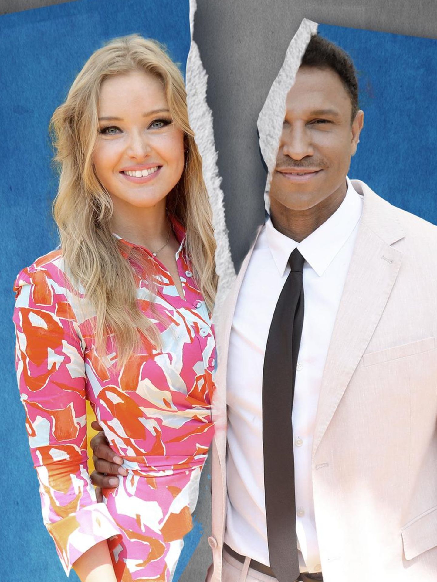 Montage vom getrennten Aminati-Paar