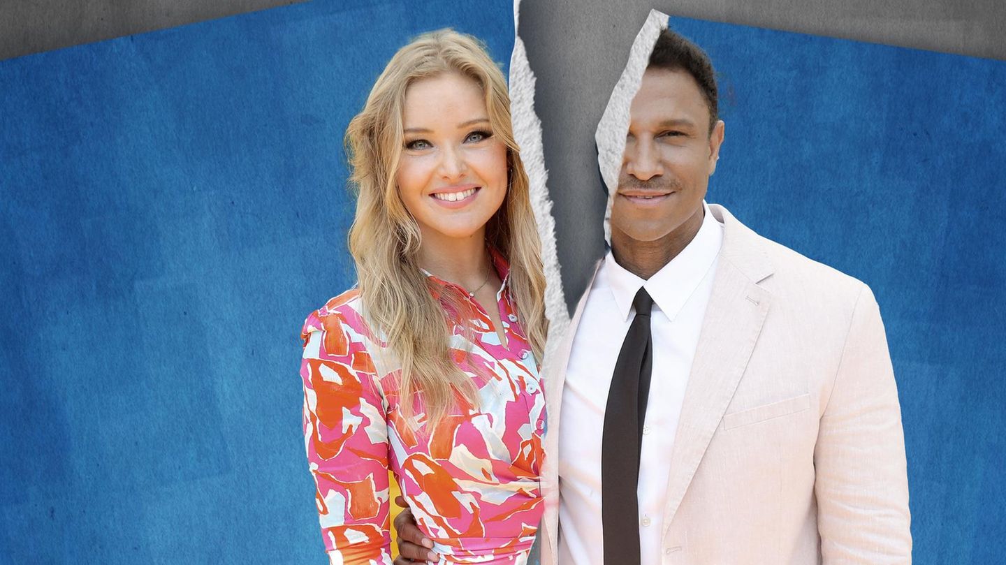 Montage vom getrennten Aminati-Paar