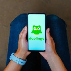 Viele Menschen wollen Sprachen mit Sprachlern-Apps wie Duolingo lernen