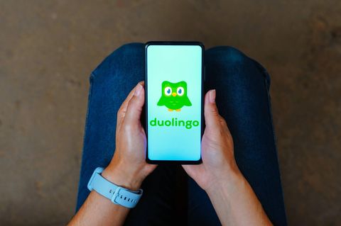 Viele Menschen wollen Sprachen mit Apps wie Duolingo lernen