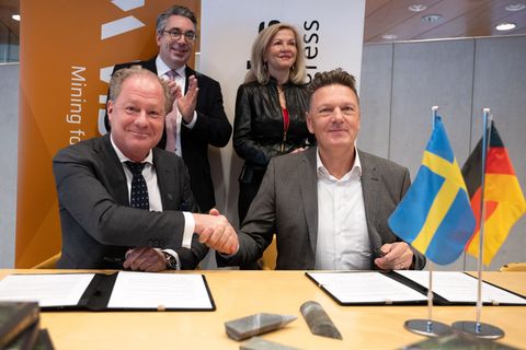 Der schwedische Kupferminenkonzern Viscaria liefert den Rohstoff künftig an den deutschen Produzenten Aurubis. Foto: Markus Lenh