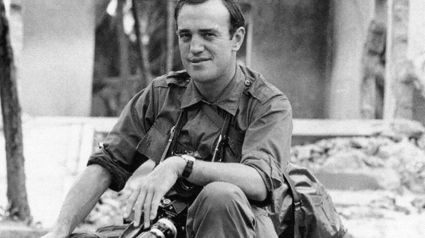 Peter Arnett in Vietnam