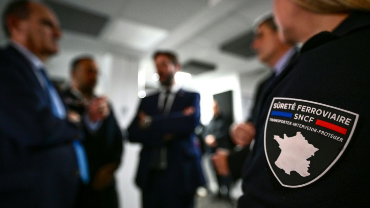 Sicherheitspersonal der SNCF