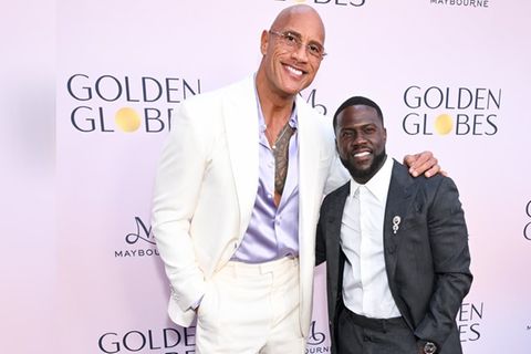 Dwayne Johnson und Kevin Hart sind beide für einen Golden Globe nominiert.