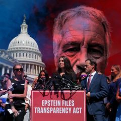 Eine Montage zum Epstein-Fall