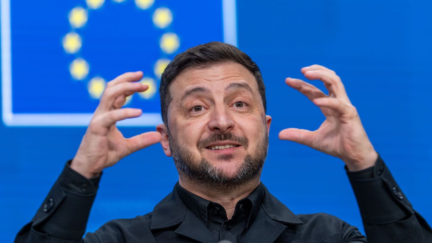 Krieg in der Ukraine: Geld oder Blut: Selenskyj macht Druck auf EU