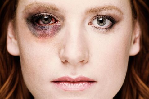 Gewalt gegen Frauen und Kinder an Weihnachten.