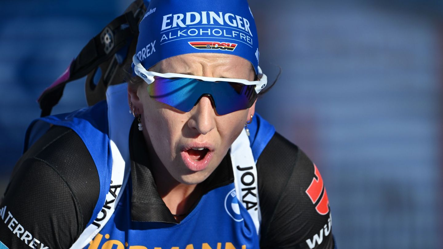 Franziska Preuß legt nach ihrer Zwangspause ein solides Comeback hin. (Archivbild) Foto: Martin Schutt/dpa