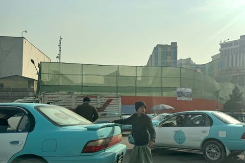 Abrissarbeiten am Ariana-Kino in Kabul