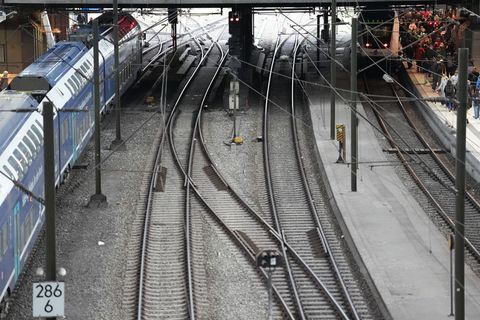 Wegen einer Weichenstörung war der Zugverkehr im Großraum Hamburg stark beeinträchtigt (Symbolbild). Foto: Marcus Brandt/dpa