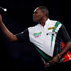 Spielte erstmals bei der WM: David Munyua. Foto: John Walton/PA Wire/dpa