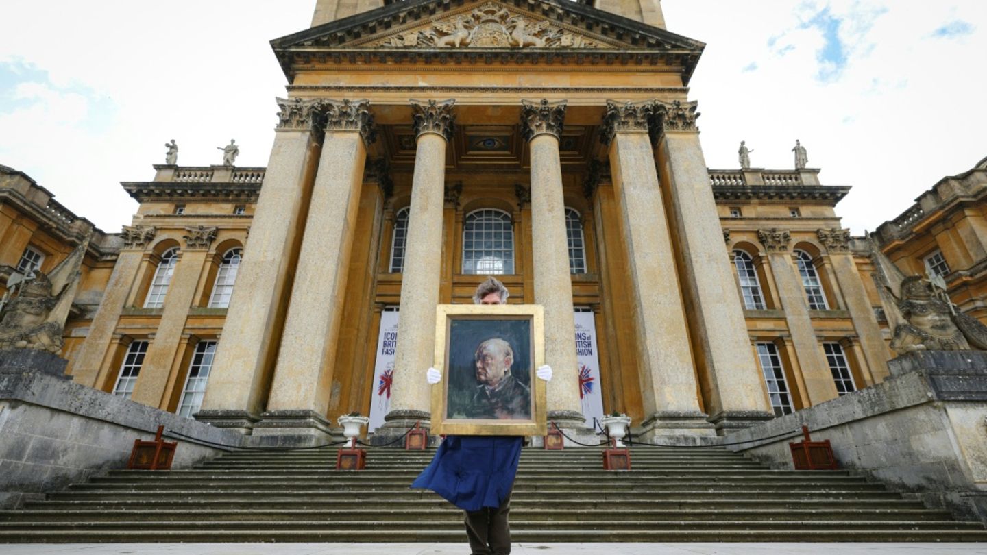 Winston Churchill wurde im Blenheim Palace geboren