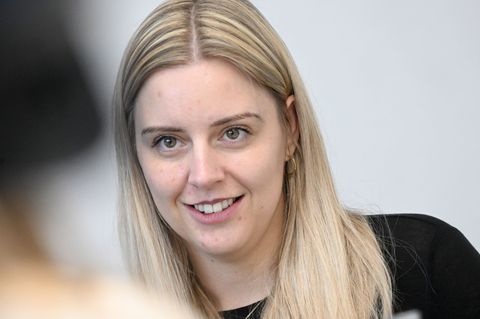 Michaela Benthaus will ins All starten. (Archivbild) Foto: Felix Hörhager/dpa