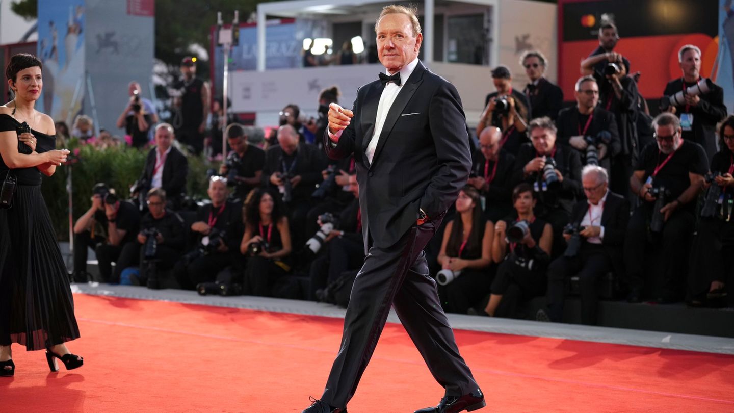 Kevin Spacey im August bei den Filmfestspielen von Venedig. (Archivbild) Foto: Alessandra Tarantino/Invision/AP/dpa