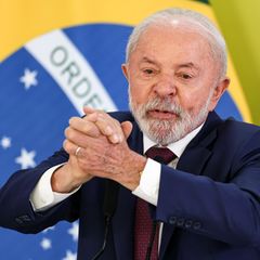 Lula: Friedliche Lösung statt Krieg. Foto: Marcelo Camargo/Agencia Brazil/dpa
