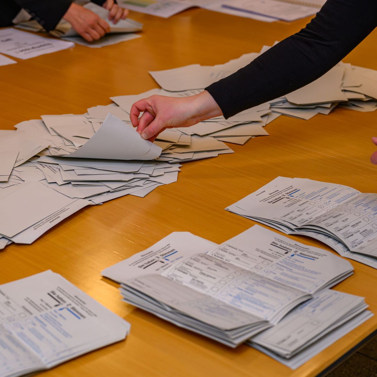 Wurde nach der Bundestagswahl richtig gezählt? Das BSW hat weiterhin Zweifel. Foto: Patrick Pleul/dpa