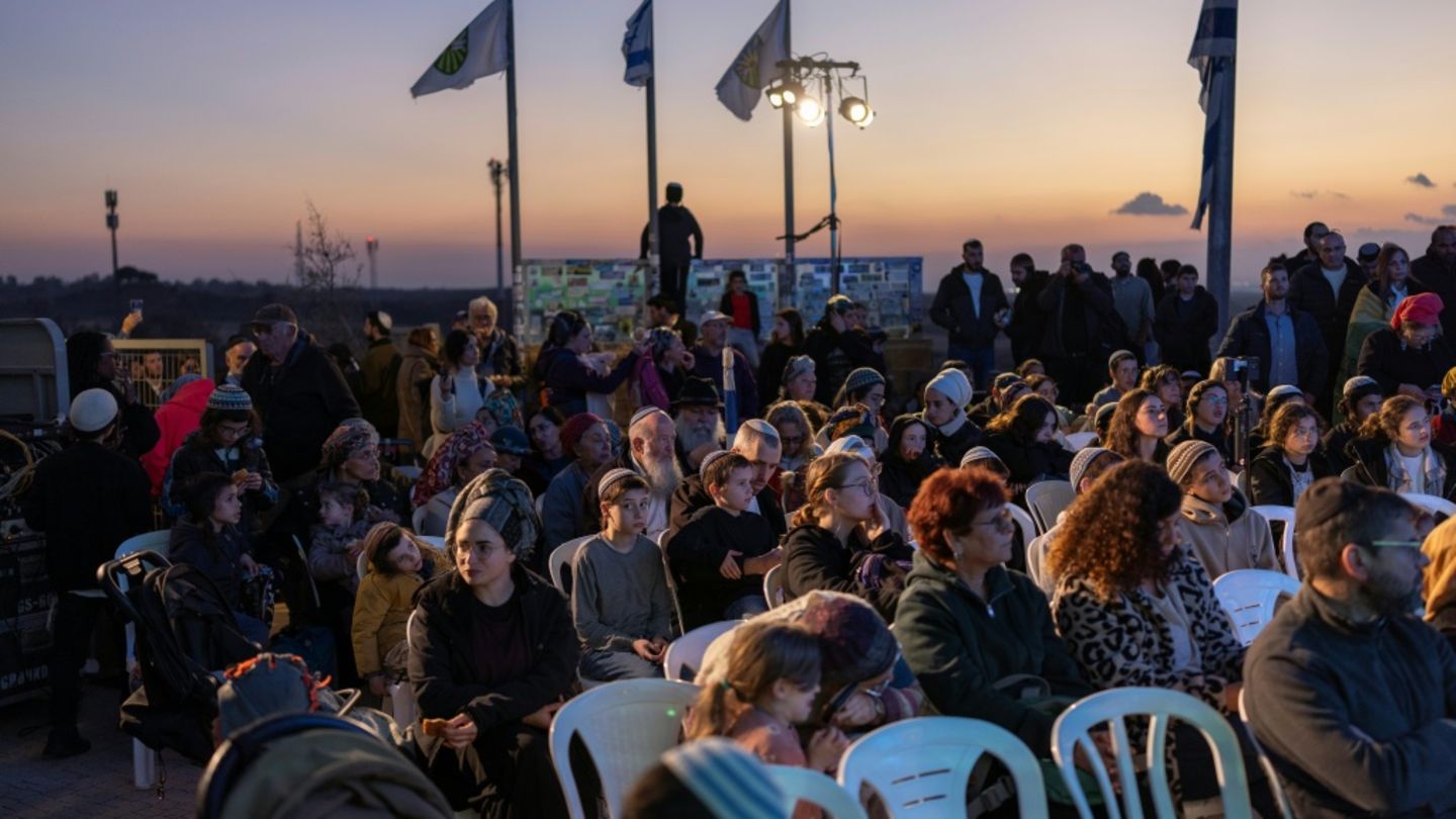 Rechtsgerichtete Siedler im südisraelischen Sderot