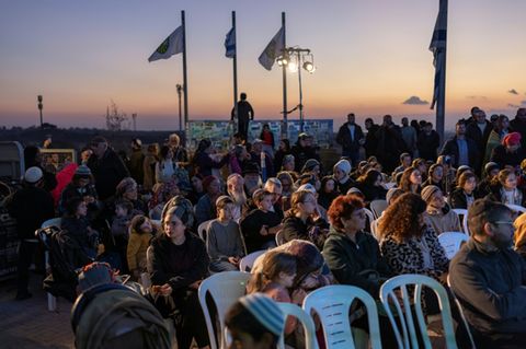 Rechtsgerichtete Siedler im südisraelischen Sderot