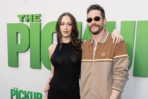 Elsie Hewitt und Pete Davidson im Juli 2025.