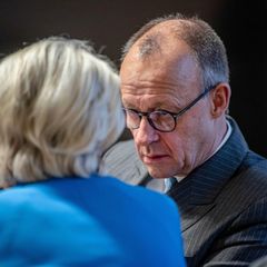Ukraine-EU-Kompromiss: Friedrich Merz im Gespräch mit Ursula von der Leyen