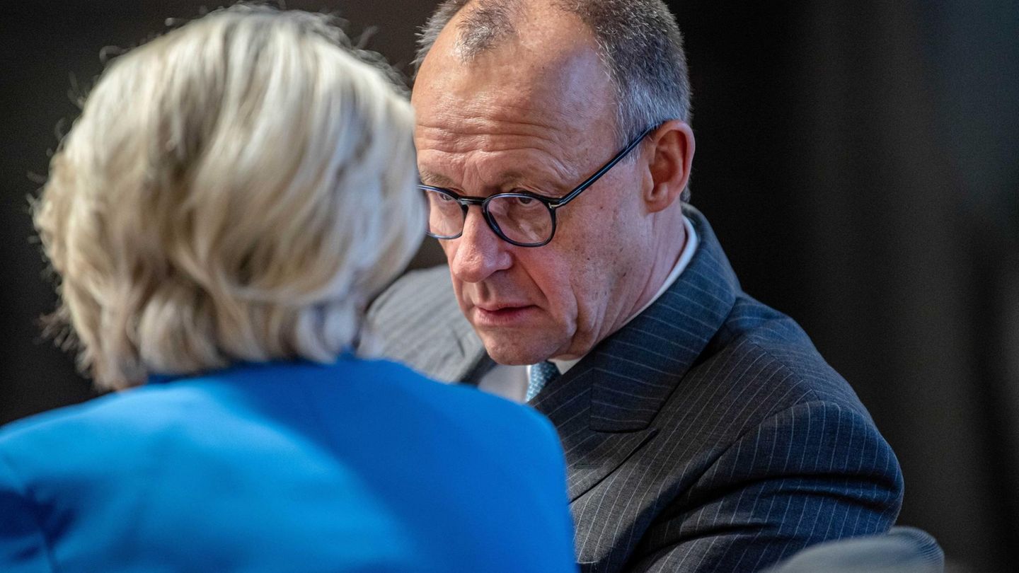 Ukraine-EU-Kompromiss: Friedrich Merz im Gespräch mit Ursula von der Leyen