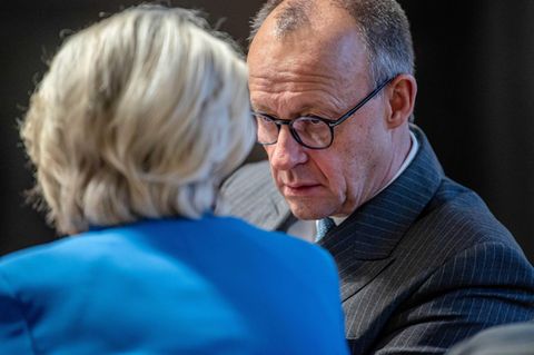 Ukraine-EU-Kompromiss: Friedrich Merz im Gespräch mit Ursula von der Leyen