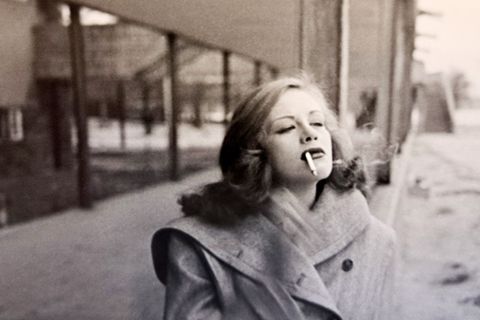 Fotoaufnahmen mit der jungen Schauspielerin 1947 in Berlin-Wannsee: Damals stand Hildegard Knef vor ihrer Abreise nach Hollywood.