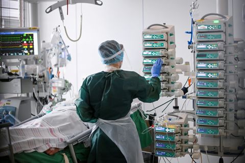 Krankenschwester in einer Klinik