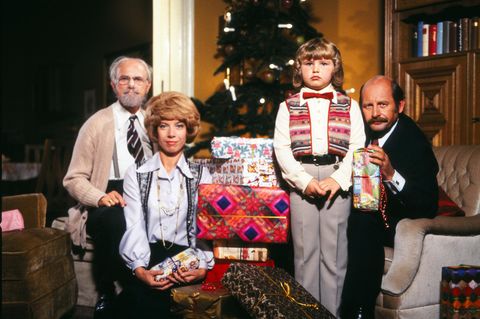 Szene aus Loriots  "Weihnachten bei Hoppenstedts" (Symbolbild Rituale)