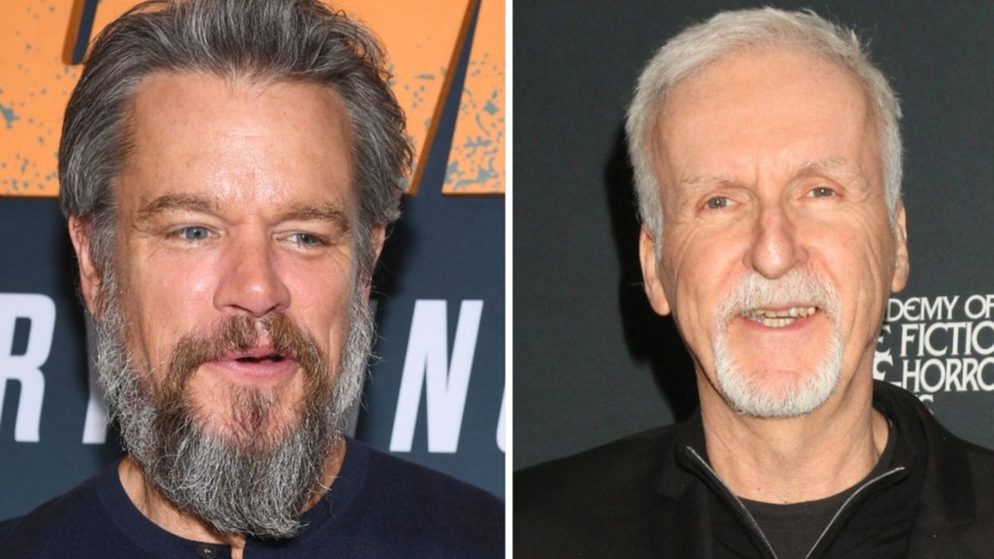 James Cameron und Matt Damon (l.): Kommt es noch zu einer Zusammenarbeit?