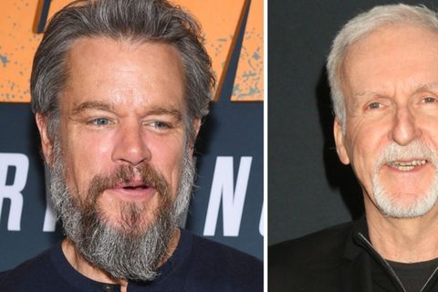 James Cameron und Matt Damon (l.): Kommt es noch zu einer Zusammenarbeit?