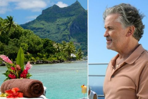 Timothy Peach konnte beim "Traumschiff"-Dreh auf Bora Bora wieder aufatmen.