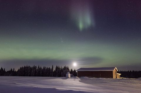 Sich treiben lassen in Lappland