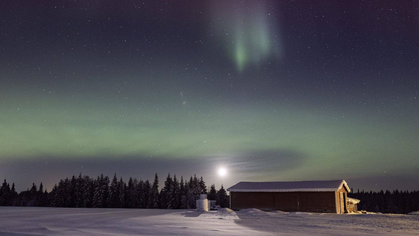 Sich treiben lassen in Lappland