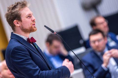 Der Grünen-Politiker Hannes Damm ist aus der Landtagsfraktion seiner Partei in Mecklenburg-Vorpommern ausgeschlossen worden. (Ar