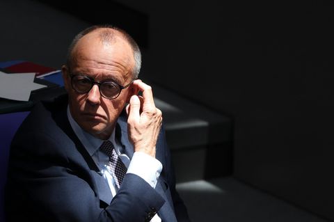 Friedrich Merz im Bundestag