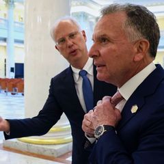 Witkoff gehört erneut zu den Unterhändlern. (Archivbild) Foto: Vyacheslav Prokofyev/Pool Sputnik Kremlin/AP/dpa