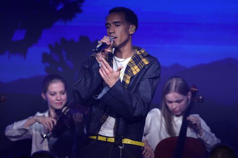 WizTheMc erinnert sich gern an seine Jugend in Lüneburg. Foto: Friso Gentsch/dpa