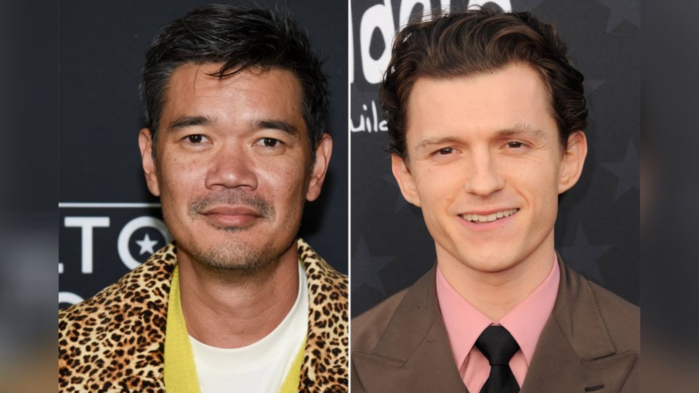 Destin Daniel Cretton (li.) hat Tom Holland gedankt.