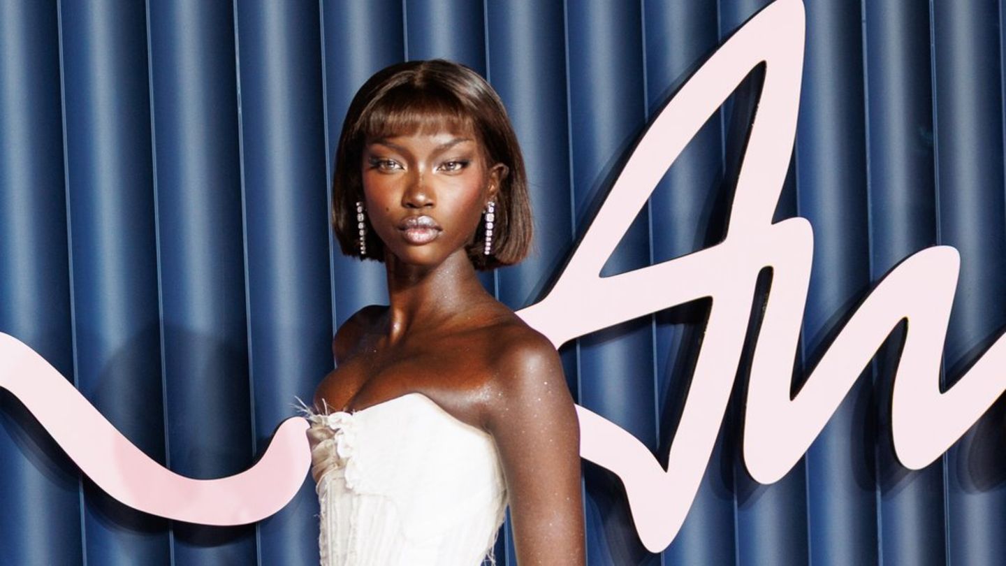 Anok Yai wurde Anfang Dezember zum "Model of the Year" gekürt.