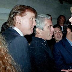 Jeffrey Epstein und Donald Trump (l.) sollen sich gut gekannt haben