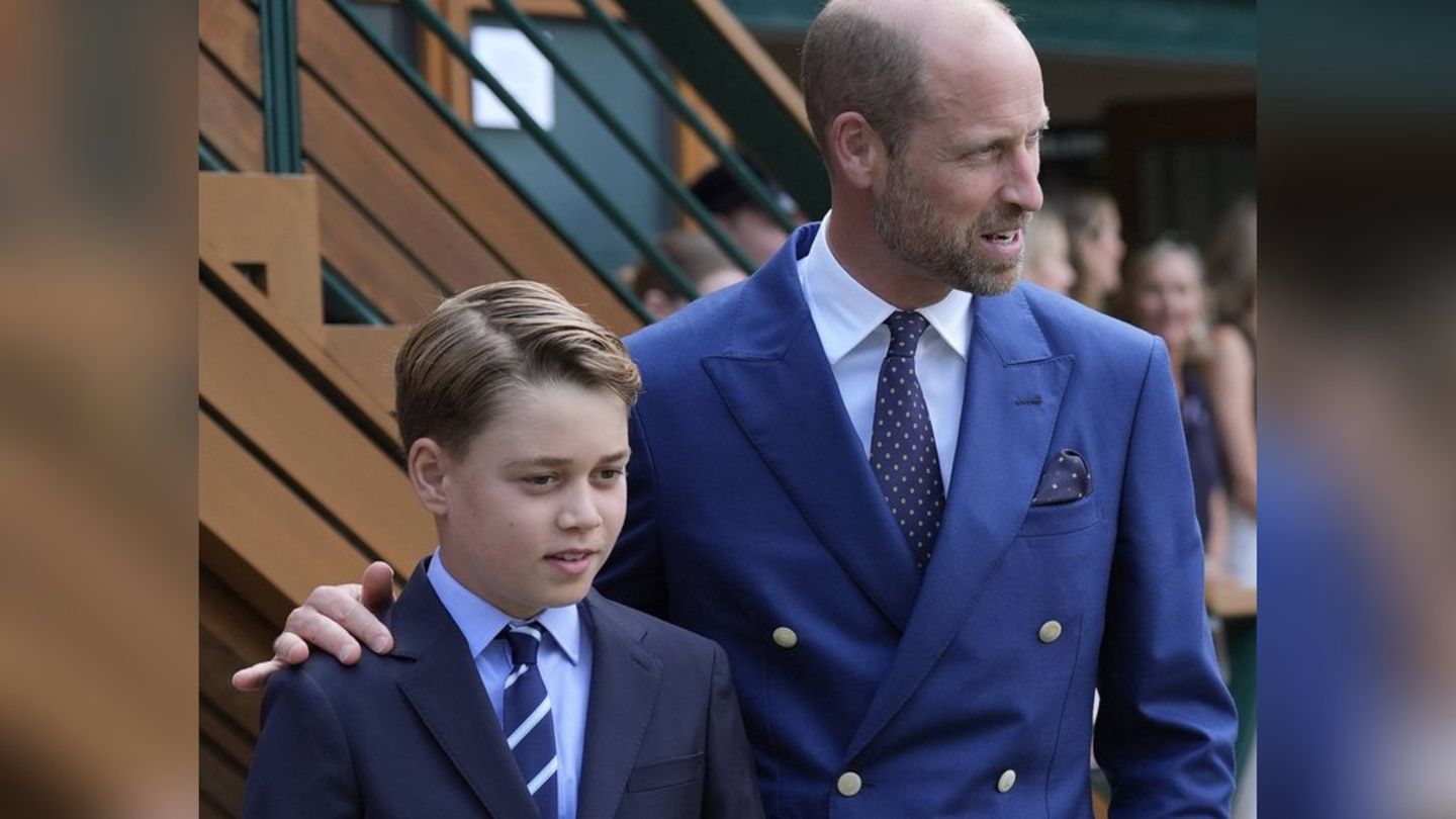 Prinz William und Sohn Prinz George haben vergangene Woche bei der Essensausgabe für Obdachlose ausgeholfen.