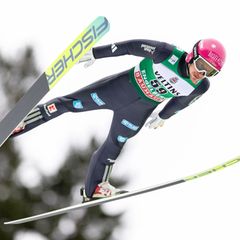 Gut in Form: Felix Hoffmann hatte bereits die Qualifikation von Engelberg gewonnen. Foto: Philipp Schmidli/KEYSTONE/dpa
