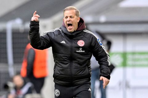 Zukunft ungewiss: Die Entscheidung, ob Markus Anfang Fortuna-Trainer bleiben darf, steht aus. Die Spieler loben seine Arbeit und